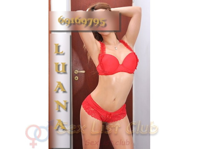 Luana recien iniciada con solo 18 años, para visistas en hoteles y moteles.